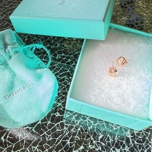 Tiffany & Co. Rose Gold Stud Earrings